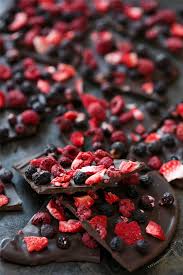 Fruity Chocolate Bark Love And Olive Oil Recipe Bark Recipe Food Desserts
