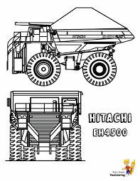 Free printable dump truck coloring pages. Dirty Dump Truck Coloring Pages Dump Trucks Free Construction