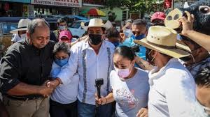 Tepjf retira definitivamente la candidatura de salgado macedonio al gobierno de guerrero; Salgado Macedonio Marcha Para Exigir Al Ine Que Le Regrese Candidatura