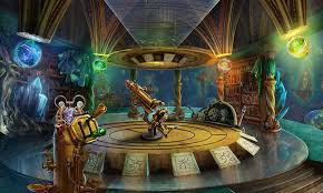 Underground Observatory Fantasy Art Landscapes Concept Art Scene Design