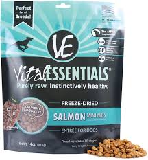 Explore the fascinating vital dog ranges and big deals. Vital Essentials Salmon Entree Mini Nibs Grain Free Freeze Dried Dog Food 14 Oz Bag Chewy Com
