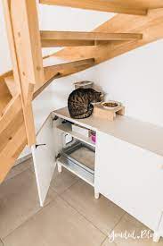 Hund, katze, vogel & co. Diy Katzenklo In Einem Ikea Besta Schrank Verstecken Ikea Hack Fur Eine Versteckte Katzentoilette Youdid