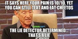 Caption this meme all meme templates. Today S Meme The Lie Detector Nursebuff