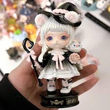 Mimia Cute Girl Figure Very Kawaii Little Cutie Doll Lolita Skirt Long Hair  Designer Toys Gift Box Art Toy Collection Decoration - AliExpress