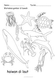 Lembaran kerja mewarna tema kenderaan darat kitpramenulis. Puzzle Mewarna Haiwan Di Laut Bahan Prasekolah Facebook