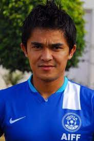 Check this player last stats: Sunil Chhetri Wikipedia