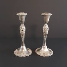 Godinger has been in business since 1972. Vintage Pair Of 8 5 Godinger Candlesticks Ornate Godinger Silver Plated Candle Holders Scrolls Grapes Taper Candleholder