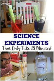 Pressed For Time You Can Still Get An Awesome Science Lesson In With These Simple 15 Minute Science E Science Experiments Kids Science Experiments Fun Science