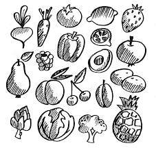 2 buah pohon kelapa di. View Mewarnai Buah Buahan Gambar Pisang Kartun Hitam Putih Images Di 2021 Seni Doodle Gambar Kartun