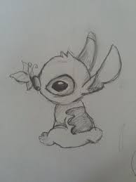 Stitch Stitch Drawing Cute Drawings Lilo And Stitch Drawings