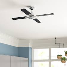 It will communicate with a new page. Zipcode Design Leslie 107cm Magnum 4 Blade Ceiling Fan With Remote Reviews Wayfair Co Uk
