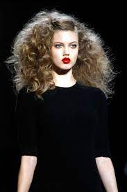 Wedding Hair Makeup Inspiration From Mercedes Benz Fashion Week Disco Hair Runway Hair Big Hair