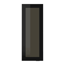Jutis Porte Vitree Verre Fume Noir 30x80 Cm Ikea Porte Vitree Glass Door Ikea