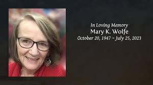 Mary Katherine Wolfe Obituary