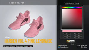 4 pink lemonade f97188 release date,adidas harden ls sweet life release date cg5108.,nike zoom run the one ep james harden purple pink 2014.,adidas harden vol. Nba 2k20 Shoe Creator Adidas Harden 4 Pink Lemonade Youtube