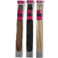 We're a premium hair extension brand based out of los angeles with beautiful ponytails, wigs, buns, and remy hair extensions. Satin Strands Tape In 18 Inch Human Hair Extensions Weft Hair Extensions Sally Beauty