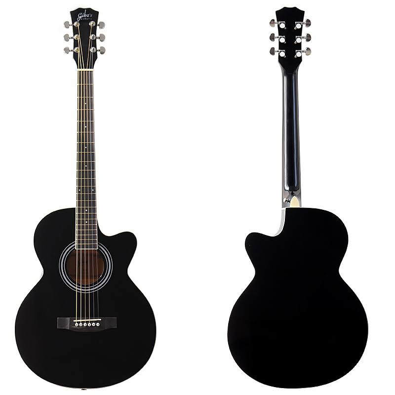 GIBZ'S GUITAR G-39 GLOSSY ACOUSTIC GUITAR WITH TRUSS ROD product image
