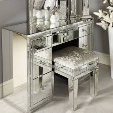 Each dressing table is handmade and the build quality and stability is second to none. Diamond Glitz Mirrored 7 Drawer Dressing Table Picture Perfect Home