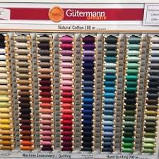 Details About 100m Gutermann Natural Cotton Thread Choice Of 157 Colours Free Postage