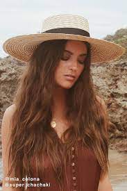 Slide View 1 Straw Ribbon Trim Boater Hat Boater Hat Hat Outfits Spring Outfits With Hats