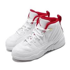 Sponsored Ebay Nike Jordan 12 Retro Ps Xii Fiba 2019 White Red Kid Preschool Shoes 151186 107 In 2020 Nike Jordan 12 Nike Jordan Unisex Shoes