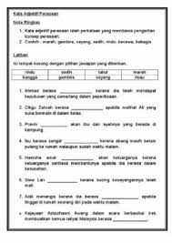5 tahun bahasa melayu latihan pengukuhan. Kata Adjektif Perasaan Language Malay Grade Level 4 School Subject Bahasa Melayu Bm Main Content Tatabah Learn English Words Writing Words Malay Language