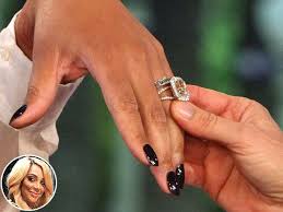 Singer Tamar Braxton Proudly Showed Off Her Push Present X Mas Gift From Husband Vince Herbert On The Ellen S Celebrity Engagement Rings Rings Engagement Rings