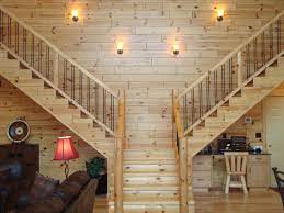 For our customers interested in pricing on white ash or knotty pine stair parts, you need to email us your full material list. Log Railings And Stairs Cedar And Pine Log Railing Systems