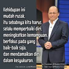 60 Kata Kata Bijak Motivasi Mario Teguh Indozone Id