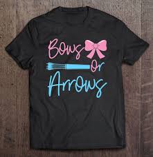Get great deals at target™ today. Bows Or Arrows Gender Reveal T Shirts Teeherivar