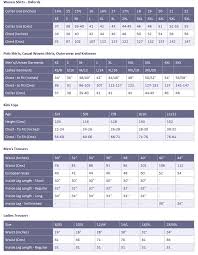 Www Hivis Co Uk Size Charts