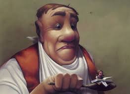 Carl Norac et Jean Leroy au Salon du Livre jeunesse (Douchy-les-Mines)