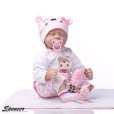 Spencer 22 Handmade Lifelike Newborn Silicone Vinyl Reborn Baby Doll Soft Body Birthday Gift Walmart Com In 2020 American Girl Baby Doll Silicone Reborn Babies Realistic Baby Dolls