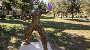 7 reviews of bruce lee statue bruce lee in los angeles chinatown. Bruce Lee Statue In Mostar Bosnia And Hercegovina Europe
