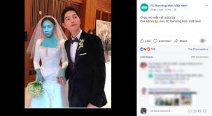 Father, mother, older brother, younger sister. Song Joong Ki Holds Second Wedding Ceremony But This Time With Kwangvatar