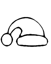 Free Printable Santa Hat Coloring Pages For Kids Stencils Printables Templates Santa Hat Santa Hat Crafts
