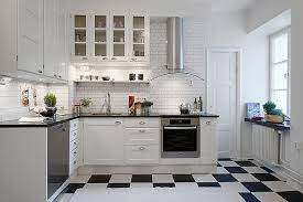 5 1 Condominium In Linnestaden With Modern Accessories Modern Kitchen Flooring Modern Kitchen Tile Floor Curved Kitchen