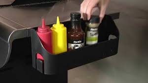 It includes a universal hanging bracket to fit most grills, is rust pages with related products. Customize Your Grill With Char Broil Gear Trax Accessories Youtube