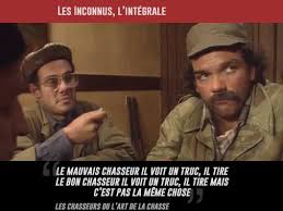 Les Inconnus - Officiel - La pause sketch du jour : Vous avez choisi : Les  Chasseurs ! La vidéo par ici >> http://bit.ly/lartdelachasse Pascal,  Didier, Bernard. | Facebook