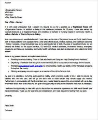 Learn why a cover letter is the most important part of your resumé. Free 9 Nurse Cover Letter Samples In Ms Word Pdf