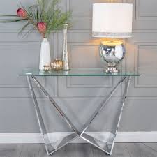 Save glass hall table to get email alerts and updates on your ebay feed.+ 30 rubber plugs anti collision glass top table bumpers w/stem for 3/16in hole uk. Glass Console Table Glass Hall Table For Sale Cfs Uk