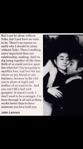 John Lennon And Yoko Ono True Love John Lennon Quotes John Lennon Love Quotes Yoko Ono Quotes