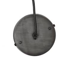 Can be used as a pendant or keyring! Industville Handcrafted Wire Cage Pendant Pewter Black By Design