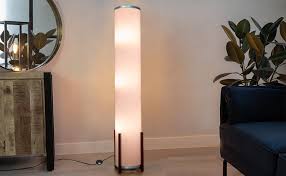 Check spelling or type a new query. Amumo Floor Lamp 3 Bulb Tall Column Floor Lamps For Living Room With 3 Led Lights Bamboo Base Silver Decorative Modern Corner Lamp For Bedrooms Yoga Large White Fabric Shade 10x10x61 Inch