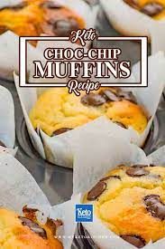 The Best Keto Chocolate Chip Muffins Recipe Moist Delicious Recipe Keto Muffin Recipe Low Carb Recipes Dessert Choc Chip Muffins Recipe