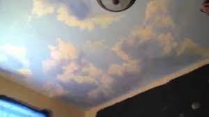 How To Paint Clouds On Ceiling Mural Joe Via Youtube Ceiling Murals Ceiling Painting Cloud Ceiling