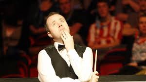 When mark is back in his chair. Evans Stuns Higgins Eurosport