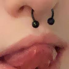 ʏᴜᴍᴍʏᴇʏᴇʙᴀʟʟs Septum Piercing Jewelry Cute Piercings Piercing