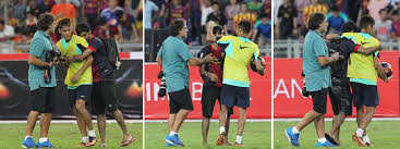 Fc barcelona and santos have agreed terms for neymar. Neymar Fc Barcelona Training Asia Tour 2013 Malaysia Safwan Mansor