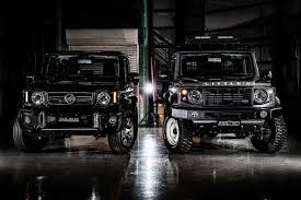 Bloody hell, the jimny is a lot. Implemented Damd Suzuki Jimny With Defender G Optics